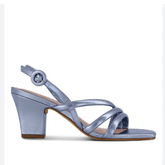 NEW BERNARDO Made In Brazil Patent Leather Naples Heels   285 6T3 - Picture 1 of 7